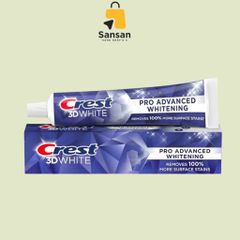 Kem Đánh Răng Crest 3D White Arctic Fresh - Làm Trắng Nụ Cười, Chống Vết Bẩn, Hương Mint Mát Lạnh, 147g