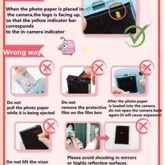 Giấy in ảnh Instax Mini Fujifilm Viền Trắng - Tương thích với Máy Chụp Lấy Liền Instax Mini và Lomography