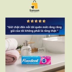 Keo Dán Hàm Giả Fixodent Original 68g - An Toàn, Dễ Dùng, Tự Tin Giao Tiếp - Hàng Mỹ Chất Lượng Cao