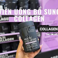Viên Uống Bổ Sung Collagen Sports Research Multi Collagen 180 Viên - Tăng Cường Da, Tóc, Móng Khỏe Mạnh Từ Trong Ra Ngoài