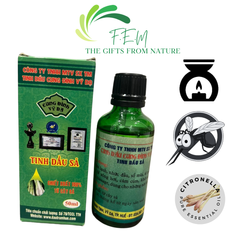 Tinh Dầu Sả Nguyên Chất Cung Đình Vỹ Dạ - Chống Muỗi, Khử Mùi, Xông Hương, Tăng Cường Sức Đề Kháng, Thiên Nhiên Tươi Mát