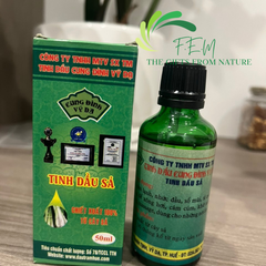 Tinh Dầu Sả Nguyên Chất Cung Đình Vỹ Dạ - Chống Muỗi, Khử Mùi, Xông Hương, Tăng Cường Sức Đề Kháng, Thiên Nhiên Tươi Mát