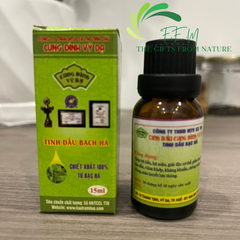 Tinh Dầu Bạc Hà Nguyên Chất Cung Đình Vỹ Dạ - Thơm Mát, Xông Hương Phòng, Thư Giãn Spa, Giảm Cảm Cúm, Tăng Cường Tinh Thần