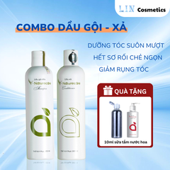 Combo Dầu Gội & Dầu Xả Vnaturecare 300ml - Làm Sạch, Dưỡng Tóc Chắc Khỏe, Giảm Hư Tổn, Phù Hợp Tóc Nhuộm