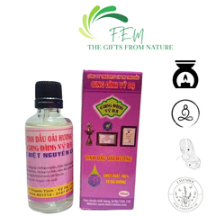 Tinh Dầu Oải Hương Nguyên Chất Cung Đình Vỹ Dạ - Lavender Oil Giúp Thư Giãn, Làm Đẹp, Xông Thơm Phòng, Spa, Giấc Ngủ Ngon