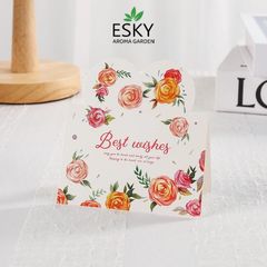 Thiệp Hoa ESKY Aroma Garden - Thiệp Chúc Mừng Cảm Ơn Trang Trí Sang Trọng - Quà Tặng Sinh Nhật, Lễ Tết, Kỷ Niệm