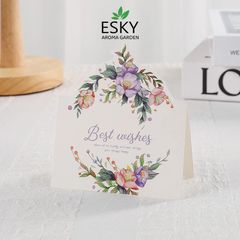 Thiệp Hoa ESKY Aroma Garden - Thiệp Chúc Mừng Cảm Ơn Trang Trí Sang Trọng - Quà Tặng Sinh Nhật, Lễ Tết, Kỷ Niệm