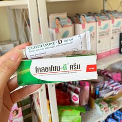 Kem Bôi Nấm Móng Tay Chân Clothasone-D Thái Lan - Giải Pháp Chăm Sóc Da , Hỗ Trợ  Nấm Móng