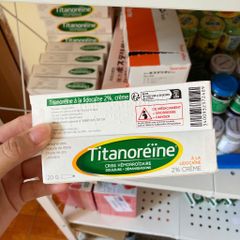 Kem bôi tri ~ Titanoreine của Pháp tuýp 20gr Có Ống Bôi