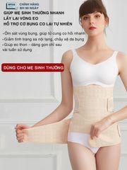 Đai Nịt Bụng Định Hình Eo Sau Sinh OFFICE CHILL - Chất Liệu Polyester Thoáng Khí, Điều Chỉnh Dễ Dàng, Hỗ Trợ Phục Hồi Sau Sinh