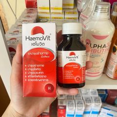 Viên Uống Tăng Cân HaemoVit 100 Viên - Hỗ Trợ Hấp Thụ Dinh Dưỡng, Giúp Tăng Cân Hiệu Quả Từ Thái Lan