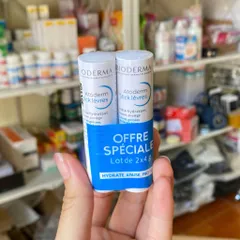 Son Dưỡng Bioderma Atoderm Lèvres Không Màu - Dưỡng ẩm và Phục hồi môi khô nứt nẻ, Chính Hãng Pháp 4g