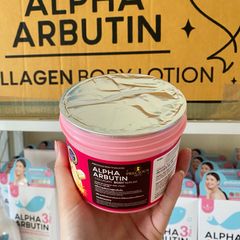 Kem Dưỡng Trắng Da Chống Nắng Alpha Arbutin Collagen Body Serum UV 50 SPF Precious Skin Thái Lan 500g - Sản Phẩm Chăm Sóc Da Toàn Thân
