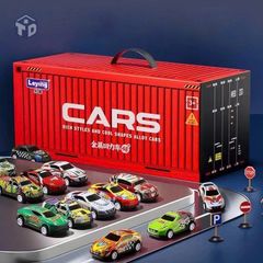 Hộp Mô Hình 48 Xe Thể Thao Hợp Kim Chạy Trớn - Đồ Chơi Container Giúp Trẻ Phát Triển Kỹ Năng Vận Động và Sáng Tạo