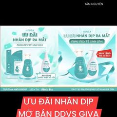 Dung Dịch Vệ Sinh Minta Giva 150ml Tặng Nước Giặt Đồ Lót - Làm Sạch Dịu Nhẹ, Giảm Ngứa, Khử Mùi, An Toàn Cho Da Nhạy Cảm