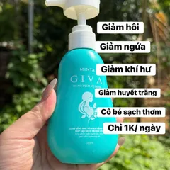 Dung Dịch Vệ Sinh Minta Giva 150ml Tặng Nước Giặt Đồ Lót - Làm Sạch Dịu Nhẹ, Giảm Ngứa, Khử Mùi, An Toàn Cho Da Nhạy Cảm