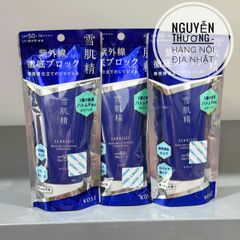 Kem Chống Nắng KOSE SEKKISEI UV - Bảo vệ da toàn diện, chống UVA/UVB, dưỡng ẩm, phù hợp mọi loại da, chống lão hóa hiệu quả.
