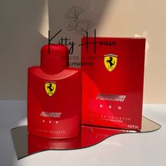 Nước hoa nam Ferrari Red Eau De Toilette 125ml - Hương Citrus Tươi Mát, Thích Hợp Cho Mọi Dịp, Đậm Chất Nam Tính