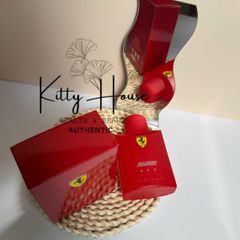 Nước hoa nam Ferrari Red Eau De Toilette 125ml - Hương Citrus Tươi Mát, Thích Hợp Cho Mọi Dịp, Đậm Chất Nam Tính