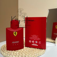 Nước hoa nam Ferrari Red Eau De Toilette 125ml - Hương Citrus Tươi Mát, Thích Hợp Cho Mọi Dịp, Đậm Chất Nam Tính