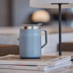 Cốc Giữ Nhiệt LocknLock Metro Table Mug 475ml - Thép Không Gỉ, Duy Trì Nhiệt Lâu Dài, Nắp Xoay Tiện Lợi, Chất Lượng Cao
