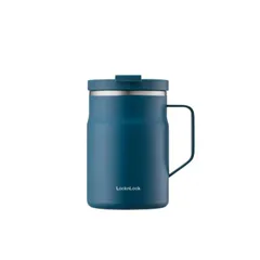 Cốc Giữ Nhiệt LocknLock Metro Table Mug 475ml - Thép Không Gỉ, Duy Trì Nhiệt Lâu Dài, Nắp Xoay Tiện Lợi, Chất Lượng Cao