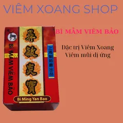 BI MẪM VIÊM BẢO VIÊM XOANG VIÊM MŨI DỊ ỨNG