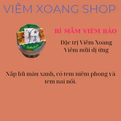 BI MẪM VIÊM BẢO VIÊM XOANG VIÊM MŨI DỊ ỨNG