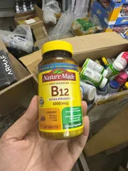 Nature Made Vitamin B-12 3000mcg 40 viên ( date 7/27)