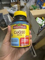 Viên uống CoQ10 Nature Made 100mg - Hỗ trợ tim mạch, 120 viên - Tăng cường năng lượng và sức khỏe tim mạch