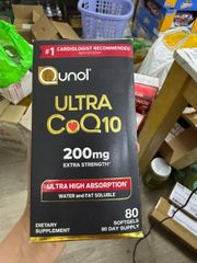 Viên Uống Bổ Tim Mạch Qunol Ultra CoQ10 3X Better Absorption 100mg 80 Viên – Hỗ Trợ Sức Khỏe Tim