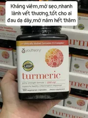 Viên Uống Tinh Nghệ Youtheory Extra Strength 1000mg 150 Viên - Hỗ Trợ Gan và Giảm Viêm Tự Nhiên