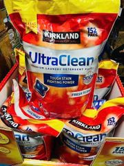 Viên Giặt Kirkland Signature Ultra Clean - Làm Sạch & Thơm Lâu Hiệu Quả Cho Quần Áo Sạch Mịn Tươi Mới