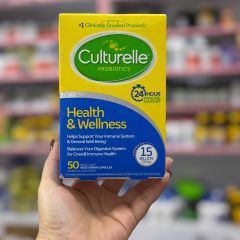 Viên Uống Culturelle Vi Sinh Hỗ Trợ Tiêu Hóa & Miễn Dịch 50 Viên - Bổ Sung Lợi Khuẩn, Giảm Đầy Hơi, Tăng Cường Sức Đề Kháng 100% Hàng Mỹ men tiêu hóa