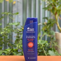 Dầu Gội Head & Shoulders Clinical Strength 400ml - Giải Pháp Trị Gàu Khô, Ngứa Da Đầu, Chăm Sóc Tóc Mỹ
