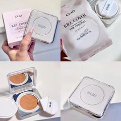 Phấn Nước CLIO Kill Cover Founwear Cushion The Original SPF50+ PA, Kem Nền Dễ Dàng Dùng Cho Da Dầu - Gọn Nhẹ, Hoàn Hảo, Đẹp Tự Nhiên