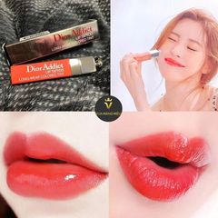 Son Dior Addict Lip Tattoo 641 - Son Môi Cam Đỏ Bền Màu, Dưỡng Ẩm & Tự Nhiên, Phù Hợp Mọi Phong Cách Trang Điểm