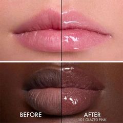 Son Dưỡng Dior Addict Lip Glow Butter 101 Glazed Pink - Son Dưỡng Môi Màu Hồng Nude Tự Nhiên, Đem Lại Vẻ Đẹp Sống Động, Phù Hợp Mọi Dịp