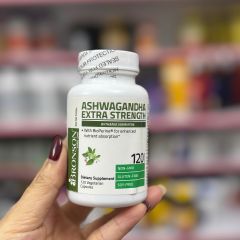 Viên uống Bronson Ashwagandha Extra Strength 120 viên - Giảm căng thẳng, hỗ trợ ngủ ngon và tăng cường năng lượng tinh thần