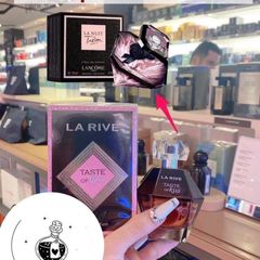 Nước Hoa Taste Of Kiss LA RIVE 100ml - Dupe La Nuit Trésor Lancôme Thơm Ngọt Ngào, Hương Hoa Hồng Đen và Vani Quyến Rũ
