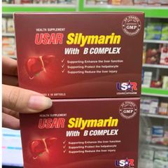 Viên uống hỗ trợ gan Silymarin PPPP - Bổ gan, Giải độc, Tái tạo tế bào gan, Giảm men gan, Hộp 60 viên