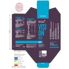 Thực phẩm bảo vệ sức khỏe Vision Box - Bổ mắt tự nhiên với Omega-3, hỗ trợ tăng cường thị lực - 30 túi, hàng chính hãng