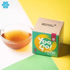 Trà Thảo Mộc Yoo Go Turbo Tea Siberian - Hỗ Trợ Giảm Cân Tự Nhiên Hiệu Quả - Hộp 30 Gói Thảo Dược Chất Lượng Cao