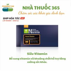 Siêu Vitamin Siberi - Vitamin Tổng Hợp Từ Thiên Nhiên Giúp Tăng Cường Sức Đề Kháng và Cải Thiện Sức Khỏe Tổng Thể