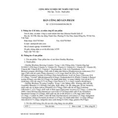 Thực phẩm bảo vệ sức khỏe Healthy Rhythms - Tăng sức đề kháng với Nhân Sâm Siberia và Coenzyme Q10 - 60 viên bổ sung vitamin và khoáng chất