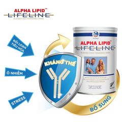 Sữa Non Alpha Lipid Lifeline 450g Nhập Khẩu Chính Hãng New Zealand - Tăng Cường Miễn Dịch và Sức Khỏe Cho Trẻ Em và Người Lớn