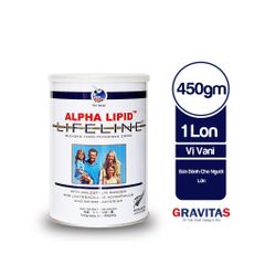 Sữa Non Alpha Lipid Lifeline 450g Nhập Khẩu Chính Hãng New Zealand - Tăng Cường Miễn Dịch và Sức Khỏe Cho Trẻ Em và Người Lớn