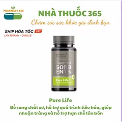 Thực Phẩm Bảo Vệ Sức Khỏe Pure Life - Hỗ Trợ Tiêu Hóa, Chất Xơ Tự Nhiên - 80g - Giảm Táo Bón, Hỗ Trợ Nhuận Tràng