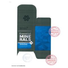 Thực phẩm Bảo Vệ Sức Khỏe Essential Minerals Selenium Siberian 60 Viên - Hỗ Trợ Tăng Cường Sức Đề Kháng và Chống Ôxy Hóa