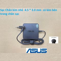 Sạc Laptop Asus Vivobook 14 - Chân 4.0*1.35mm và 4.5*3.0mm - Đầu vào 100V-240V, Đầu ra 19V-3.42A - Hàng mới 100%